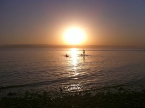 First Day Paddle Boarding