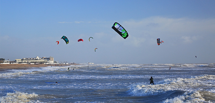 Goring Beach Kitesurfing